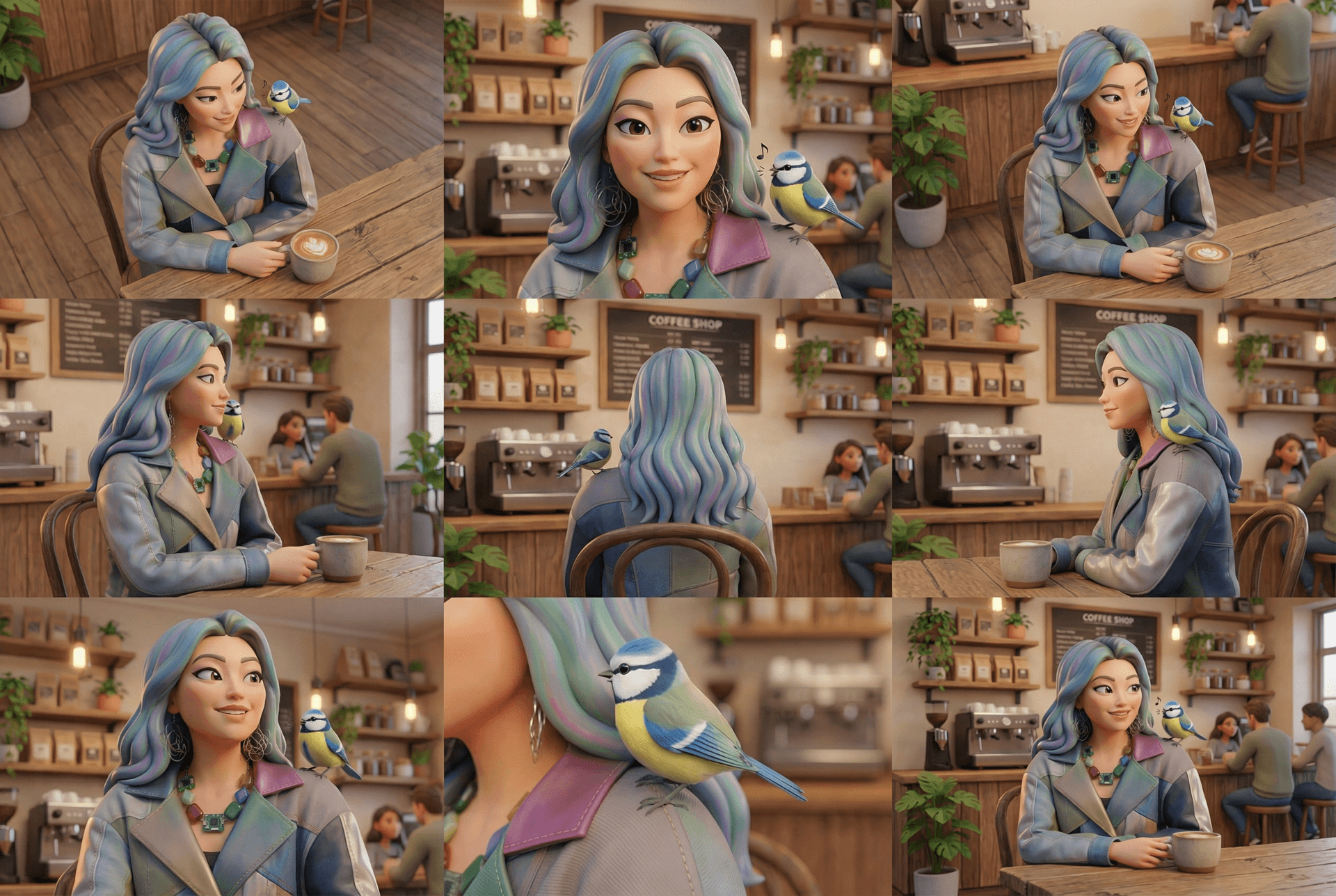 Multi-Image Composition & Consistency
